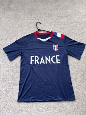 Women’s France Soccer Jersey, Mbappe #10 NWT
